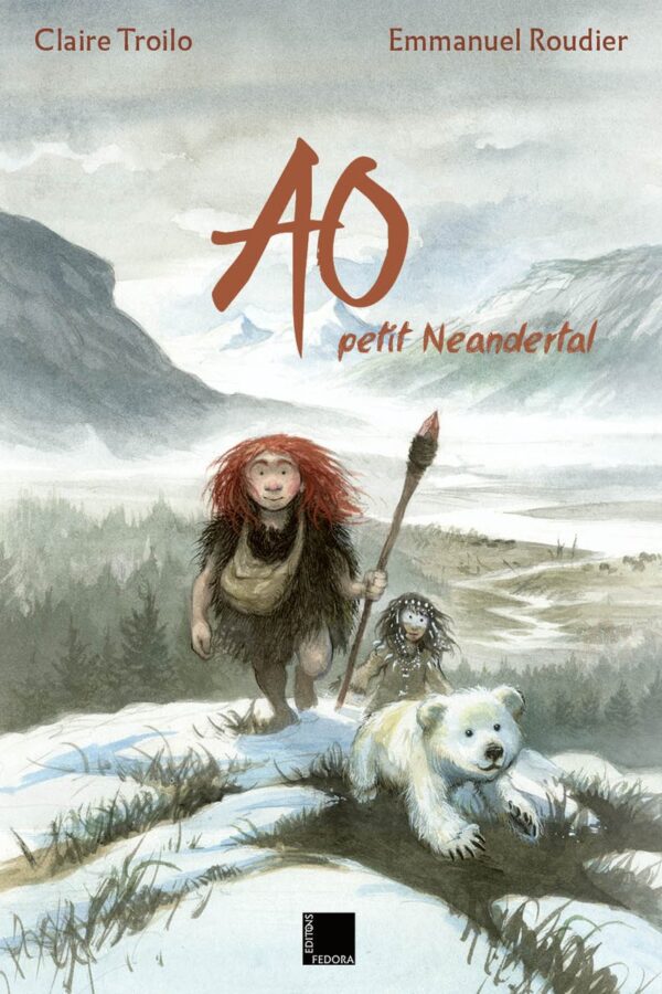 Couverture du livre « Ao, petit Neandertal »