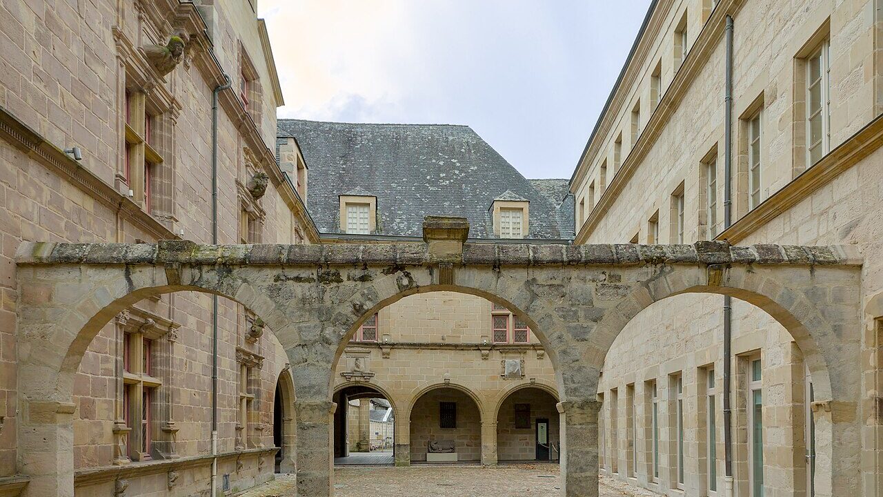 Cour intérieure de l’hôtel Labenche