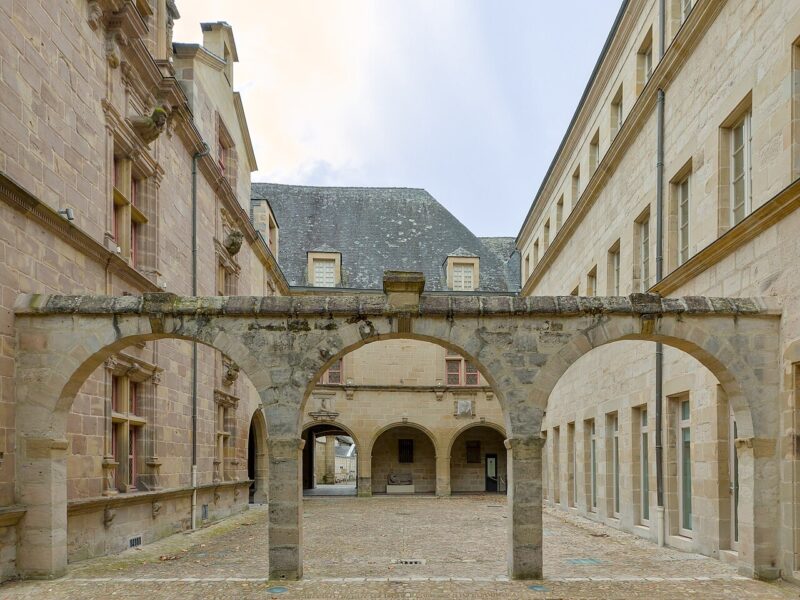 Cour intérieure de l’hôtel Labenche