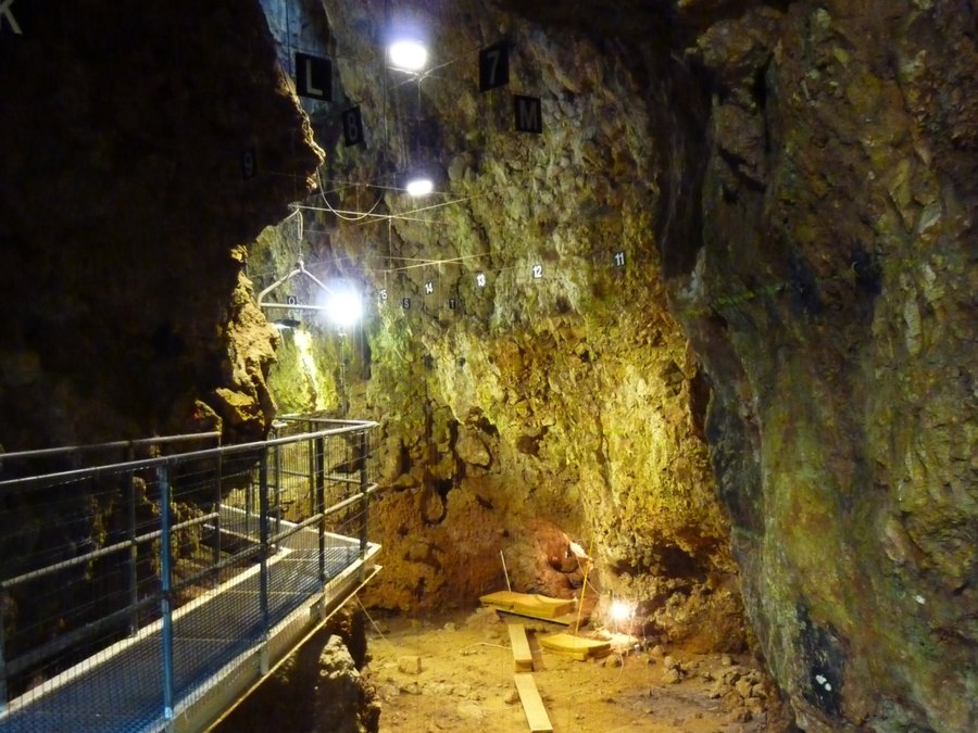 La grotte du Lazaret, à Nice