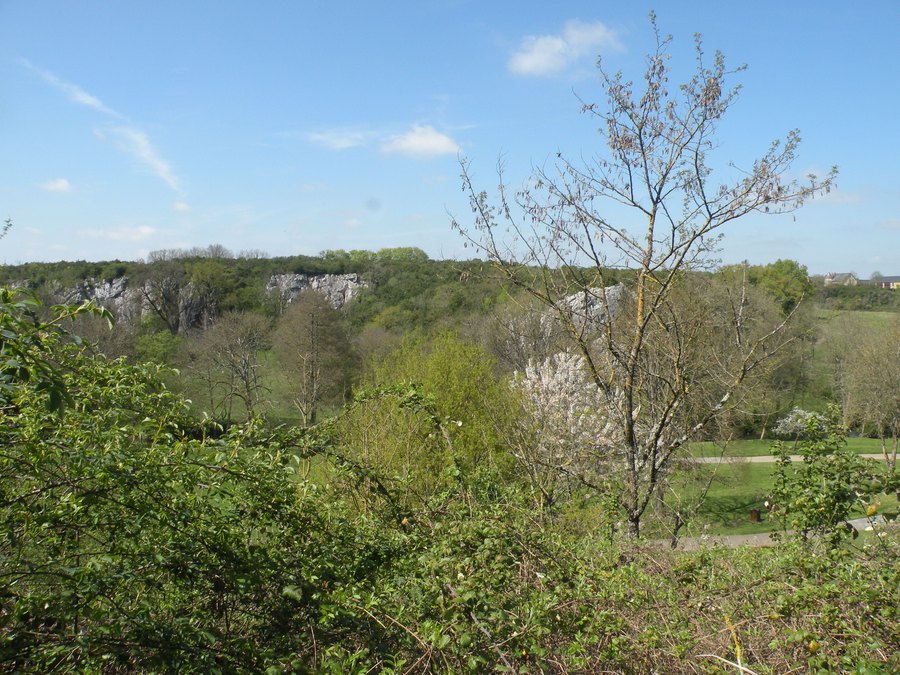 Le canyon de Saulges, en Mayenne