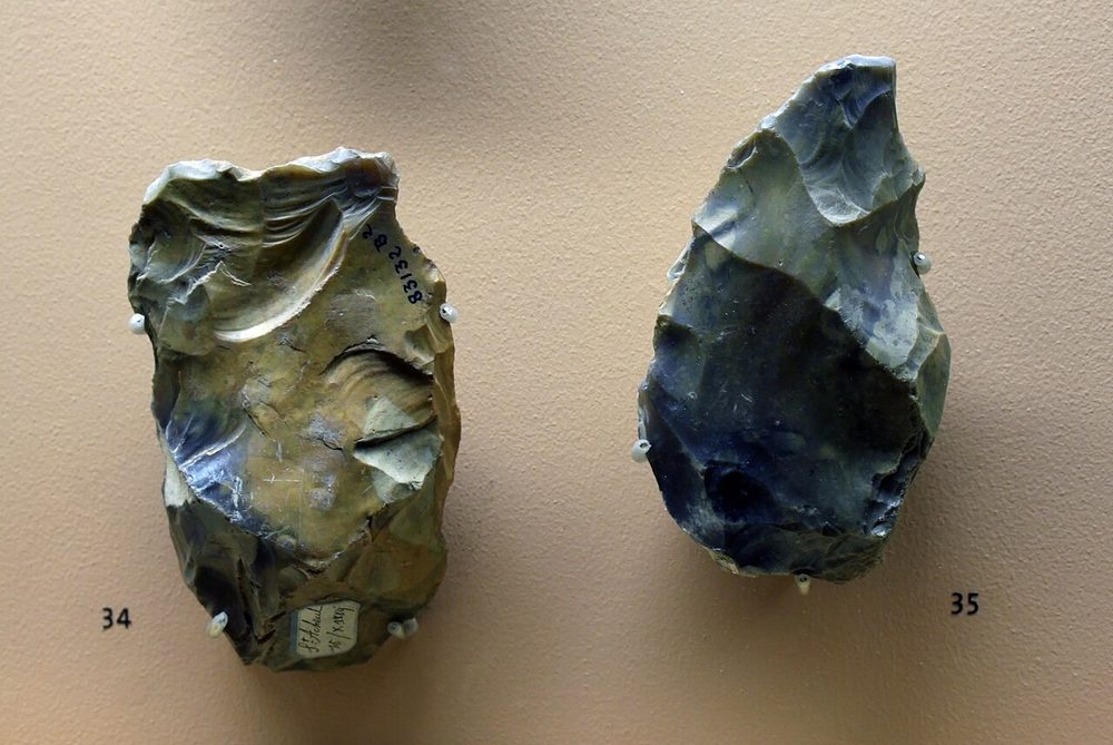 Bifaces de Saint-Acheul, nappe de Fréville, Somme
