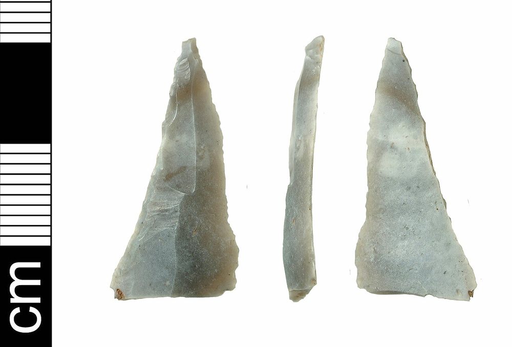 Microlithes triangulaires géométriques
