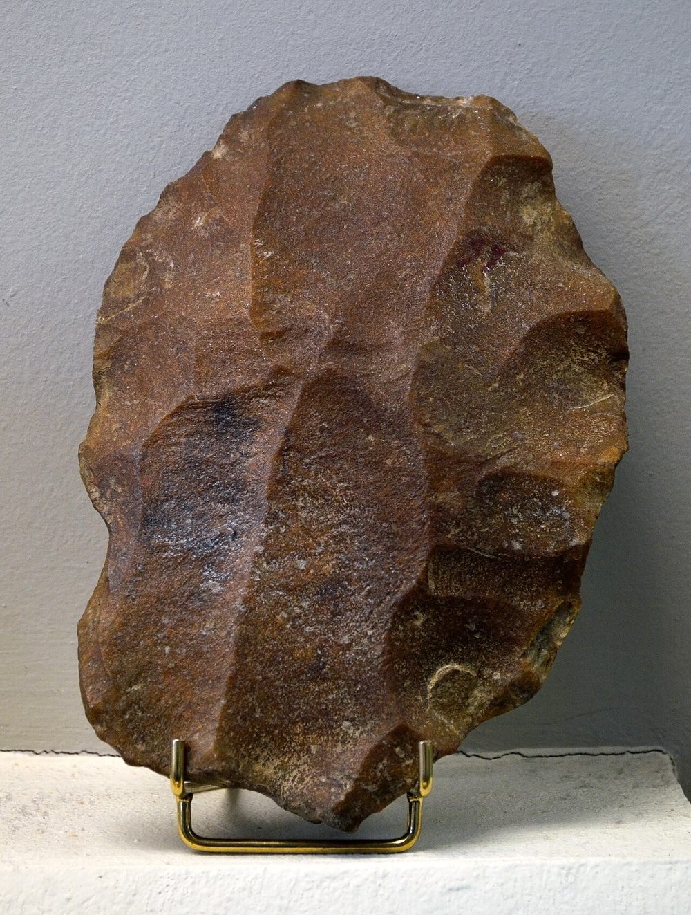 Nucléus Levallois en quartzite (Aisne), Paléolithique moyen